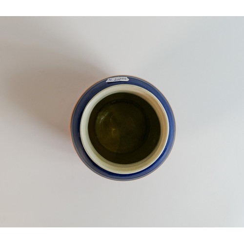 15 - Lorna Bailey large Roman pattern vase, limited edition, Old Ellgreave backstamp, height 19cm