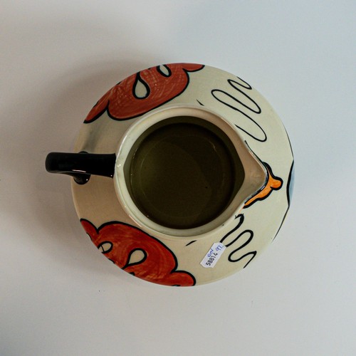 40 - Lorna Bailey Dingle Porthill pattern jug, Old Ellgreave backstamp, height 12cm