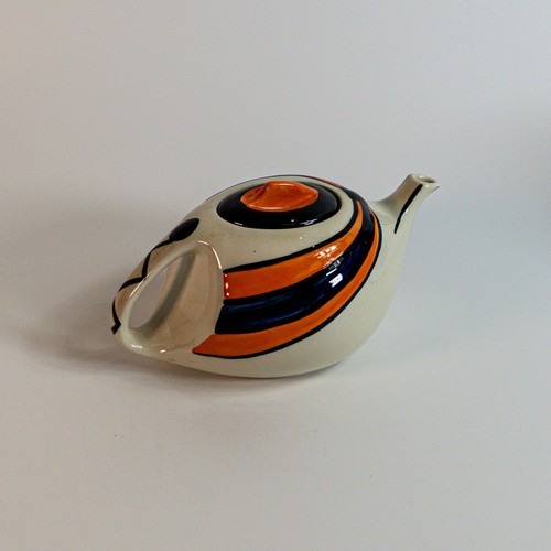 45 - Lorna Bailey tea pot, Old Ellgreave backstamp, height 12cm