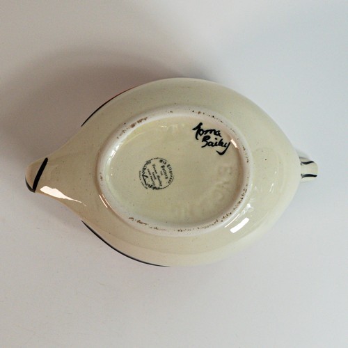 45 - Lorna Bailey tea pot, Old Ellgreave backstamp, height 12cm