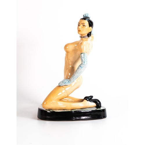 119 - Peggy Davies Megan figurine. Artist original colourway 1/1 by Victoria Bourne