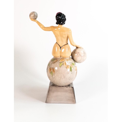 120 - Peggy Davies Isadora figurine. Artist original colourway 1/1 by Victoria Bourne