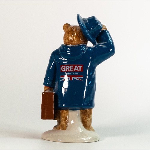 130 - Wade Paddington Bear signed by Stephen Fry - 