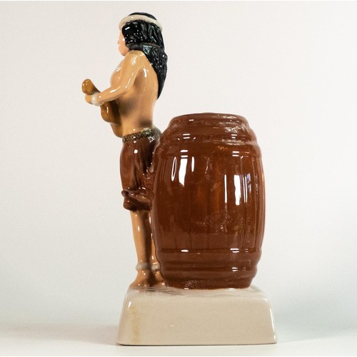 141 - Wade Hawaiian Dancer spirit decanter, unmarked, height 26cm. This was removed from the archives of t... 