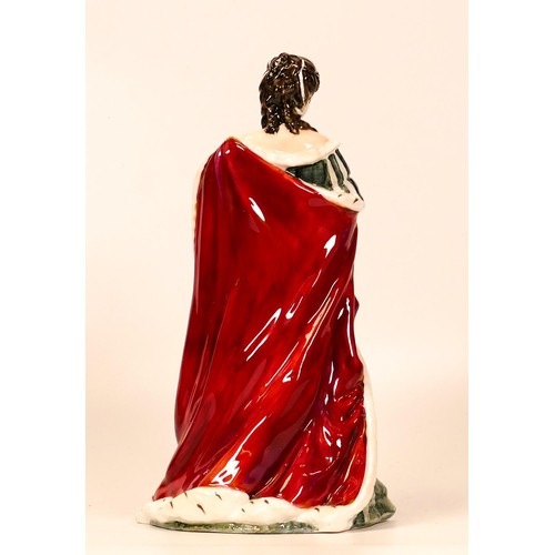 213 - Royal Doulton figure Queen Anne HN3141, limited edition from the Queens of the Realm series with cer... 