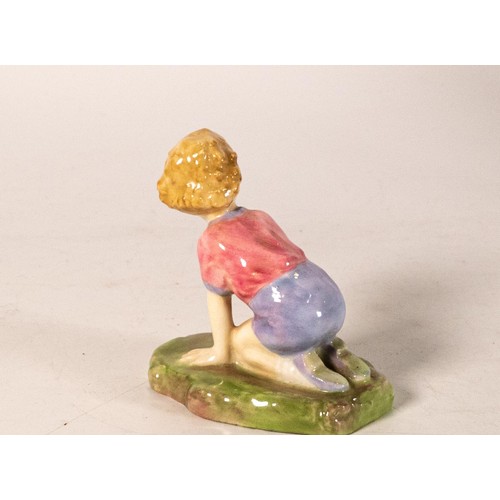 264 - Royal Doulton early miniature figure Robin M38, in blue/pink colourway, h.7cm.