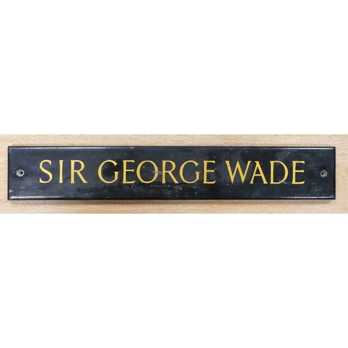 190A - Oil on Canvas of Sir George Wade 1891- 1986, signature G.R & dated 1956. 60 x 49cm in gilt frame. Th... 