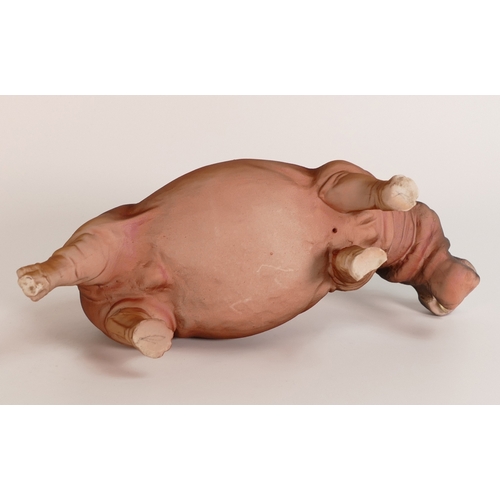 127 - Wade World of Survival figure hippopotamus, height 11cm. This was removed from the archives of the W... 