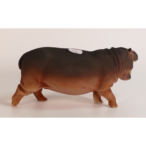 127 - Wade World of Survival figure hippopotamus, height 11cm. This was removed from the archives of the W... 