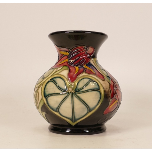 231 - Moorcroft Corseted small vase. Dated 1999, height 9cm