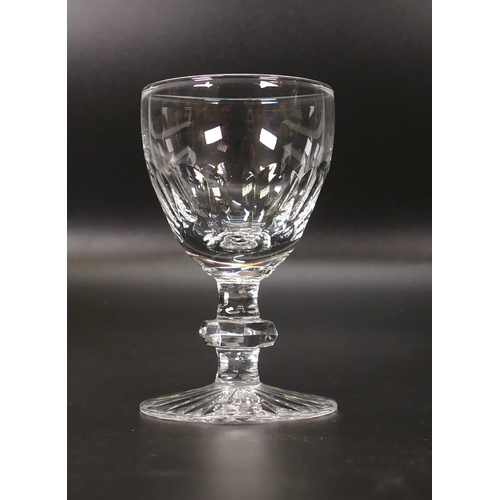 431 - 10 Cumbria English Crystal Glass Liquor Glasses