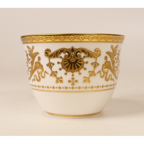 439 - De Lamerie Fine Bone China Set of Renaissance pattern 67Arabic Tea Cups, diameter 6.2cm