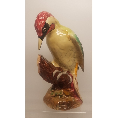 132 - Beswick Woodpecker figure 1218.