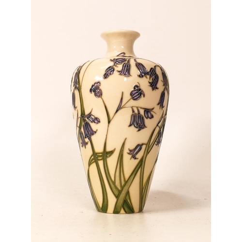 121 - Moorcroft limited edition Bluebell Harmony vase designed by Emma Bossons. Dated 2001, number 176/300... 