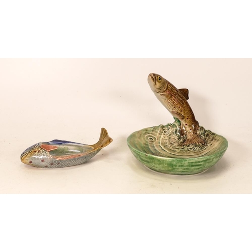 200 - Beswick Trout Dish & similar pin dish 1304(2)