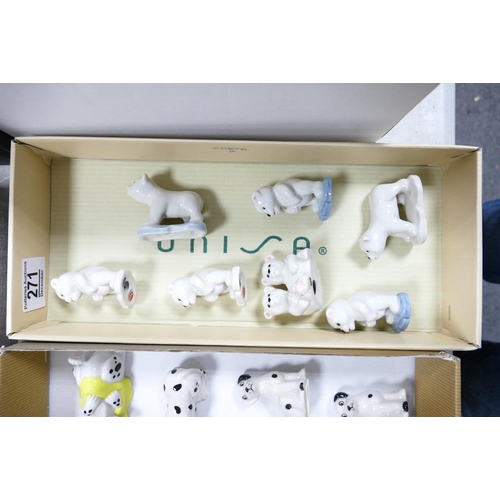 271 - Wade polar bear cubs made for C&S, in various colourways. This was removed from the archives of the ... 