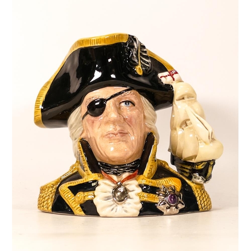 290 - Royal Doulton large character jug Vice Admiral Lord Nelson D6932, limited edition