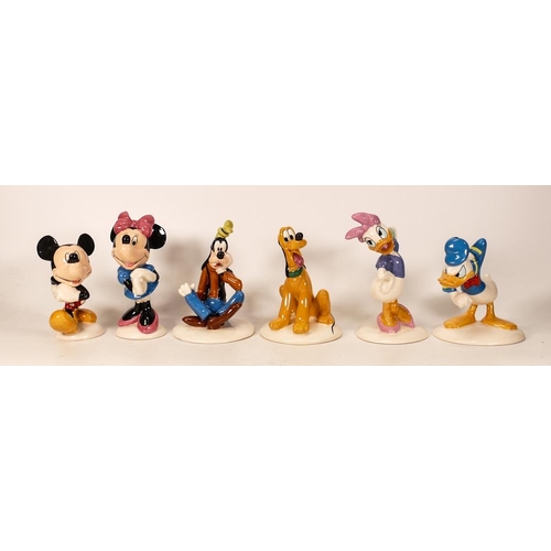 315 - Royal Doulton The Mickey Mouse Collection 70th Anniversary figures: Mickey Mouse MM1, Minnie Mouse M... 