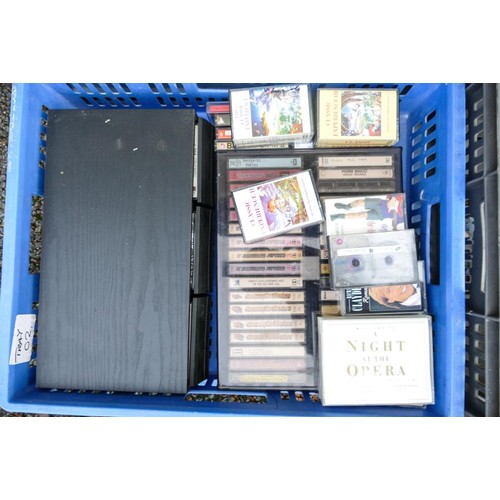 477 - Five Boxes of Pop & Easy Listening CD's & Cassettes (5)