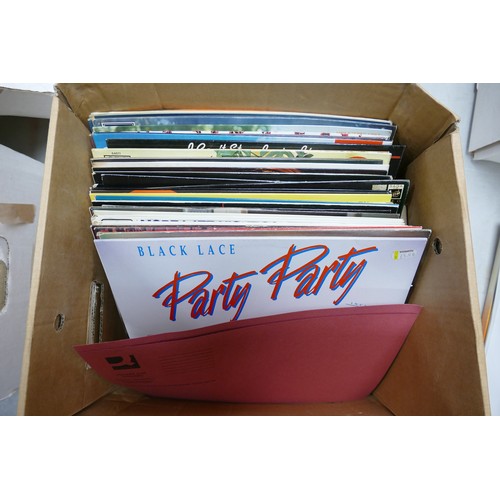 340 - A collection of Easy Listening Lp's & Single Vinyl Records