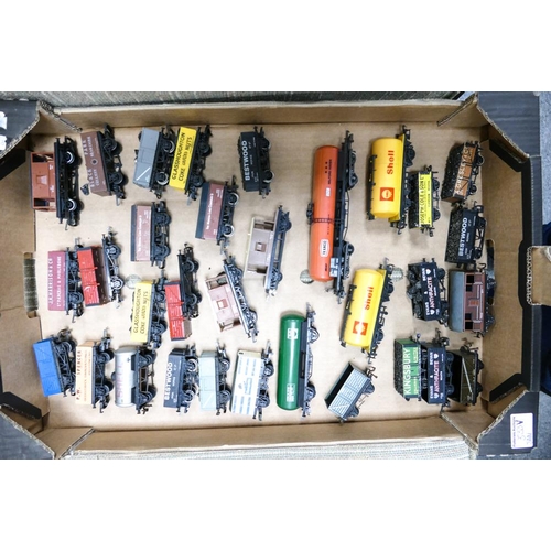 533V - A Collection of Model Railway Wagons to include Hornby, Lima and Tri-ang exmaples, Texaco Milford Ha... 