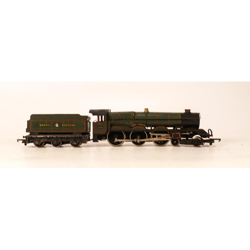 533Z - Three Model Locomotive Trains to include Hornby Bristol Castle, Lima King George V and Trix TTR Mete... 