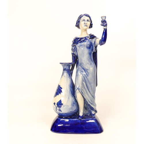 2 - Kevin Francis / Peggy Davies Blue Fusion figure Charlotte Rhead