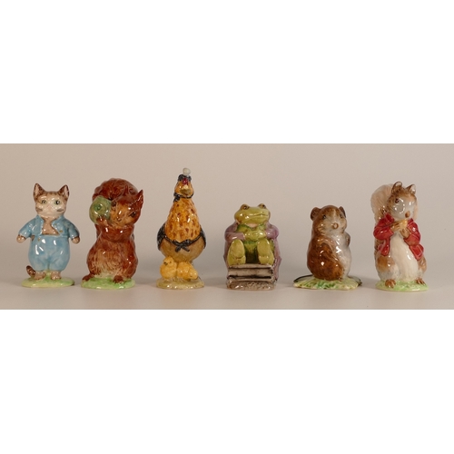 28 - Beswick Beatrix Potter figures to include - Sally Henny Penny, Mr Jackson, Timmy Tiptoes, Timmy Will... 