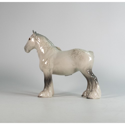 46 - Beswick grey 818 Shire horse