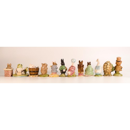 49 - A collection of Beswick & Royal Albert Beatrix Potter figures to include - Little Black Rabbit (3b),... 