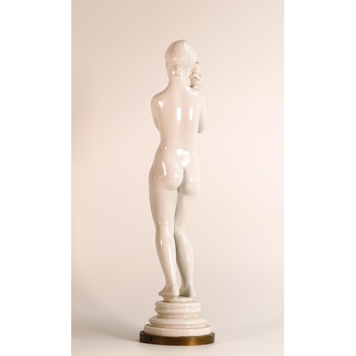 83 - B&G Copenhagen mother & baby figure, height 36cm