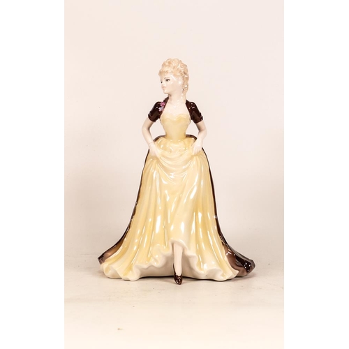 179 - Coalport Lady figure marked Colour Sample