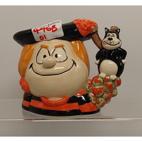 446B - Royal Doulton Character Jug Minnie The Minx D7036 (1)