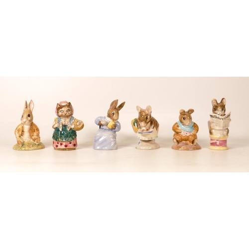 385 - Beswick Beatrix Potter Bp3 Figures to include Tailor of Gloucester, Cousin Ribby, Appley Dappley, Co... 