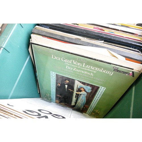 476 - A large collection of Easy Listening theme LP Vinyl ( 2 boxes)