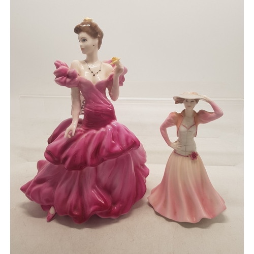 332 - Coalport lady figures to include Emma-Jane together with Celebration Time (2).