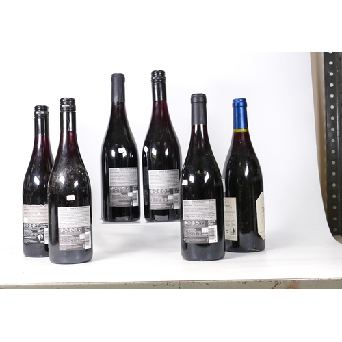 8 - A collection of vintage Red Wines to include Cotes Du Rhone Villages 2003 & 2012 M&S Reserve De La S... 