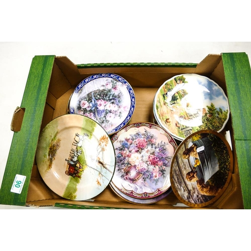 90 - A collection of Royal Doulton, Bradex, Hamilton Collection & similar decorative wall plates