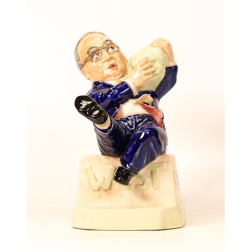 239 - Kevin Francis toby Jug “Helmut Kohl der Einheits Kaneler”. Limited edition, height 21cm