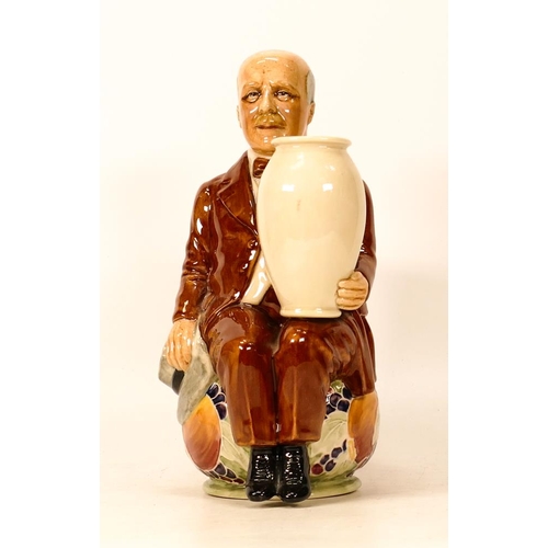 245 - Kevin Francis limited edition Toby jug William Moorcroft, gold signed to base