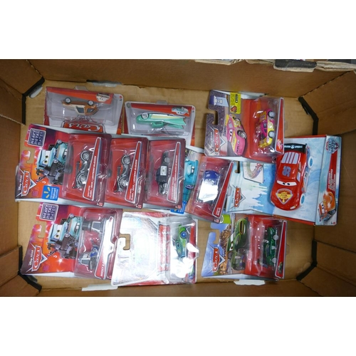 429 - A collection of Carded Disney Pixar Cars, Tokyo Racer & Heavy Mater Cars  Model toy cars (11)