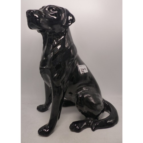 644 - Beswick fireside model of black Labrador 2314