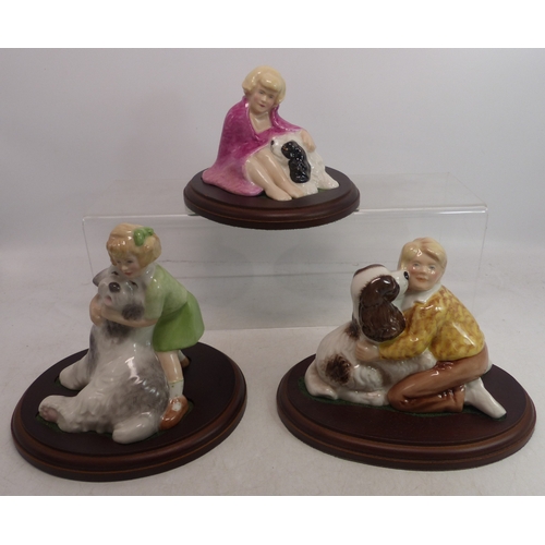 407 - A collection of 3 Wade figures to include Fireside friend, Welcome Home & Togetherness (3)