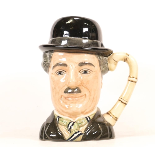 101 - Royal Doulton Large Character jug Charlie Chaplin D6949, limited edition