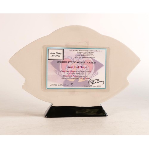 15 - Lorna Bailey Cloud End plaque,  limited edition 5/50, dated August 2005 (with cert)