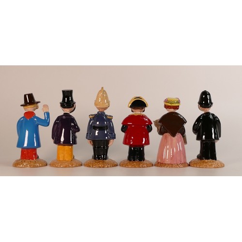 80 - A collection of boxed Beswick Trumpton figures to include: Captain Flack TR1, The Mayor TR2, PC Mcga... 