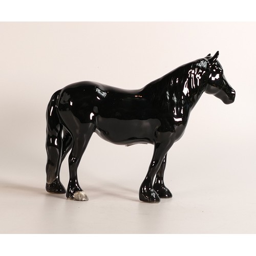 104 - Beswick black Dales pony 1671