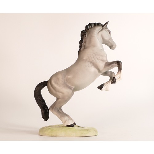 110 - Beswick rearing Welsh Cob 1014 in grey matt.