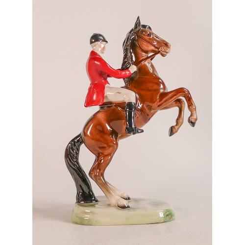 116 - Beswick Huntsman on rearing horse 868, first version.