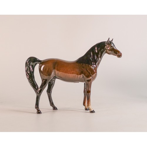 117 - Beswick Xayal Horse 1265, in charcoal gloss.